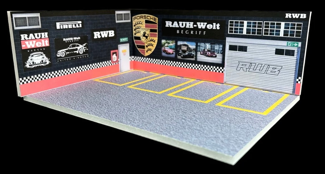 RWB Porsche Diorama